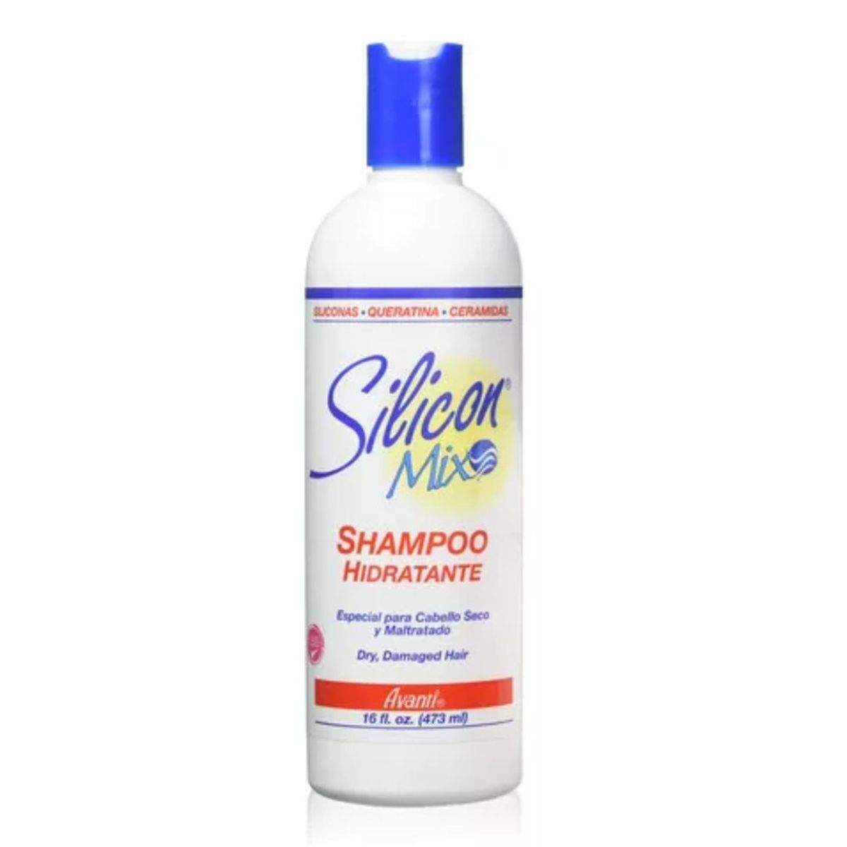 SILICON MIX - Shampoo Hidratante intensivo Silicon Mix con queratina 16 oz