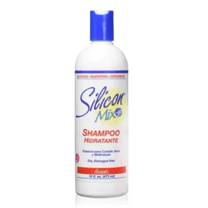 SILICON MIX - Shampoo Hidratante intensivo Silicon Mix con queratina 16 oz