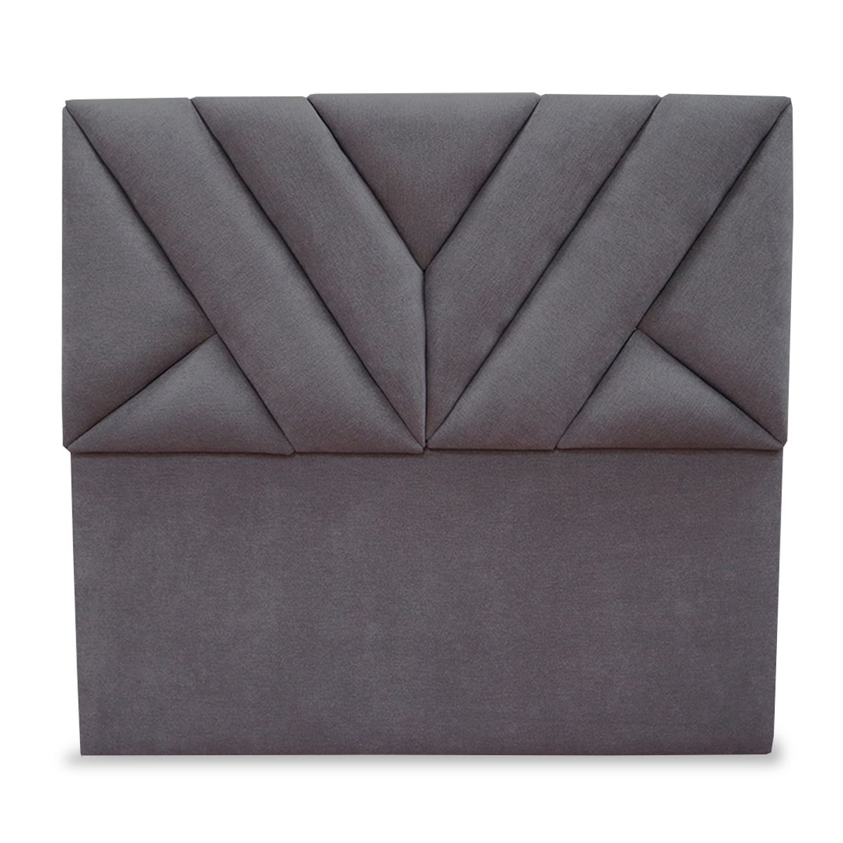 GENERICO - Espaldar Hug de Piso Cama Queen 160 Gris Oscuro