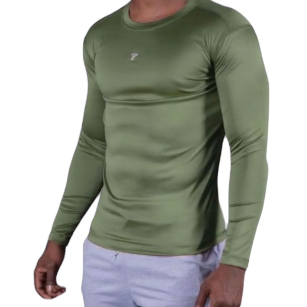 BOD MEN - Camisa licra buso deportivo 100 protección uv unisex-