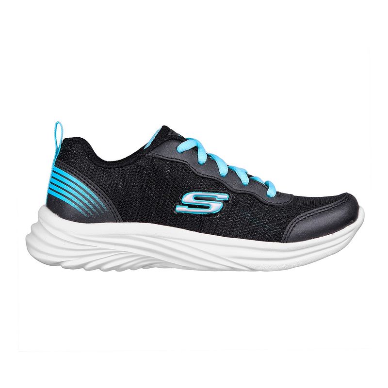 SKECHERS - TENIS SKECHERS NEGRO PARA NIÑA SK DREAMY DANCER SUPER SWIFTY BLACK 302443LBKAQ.