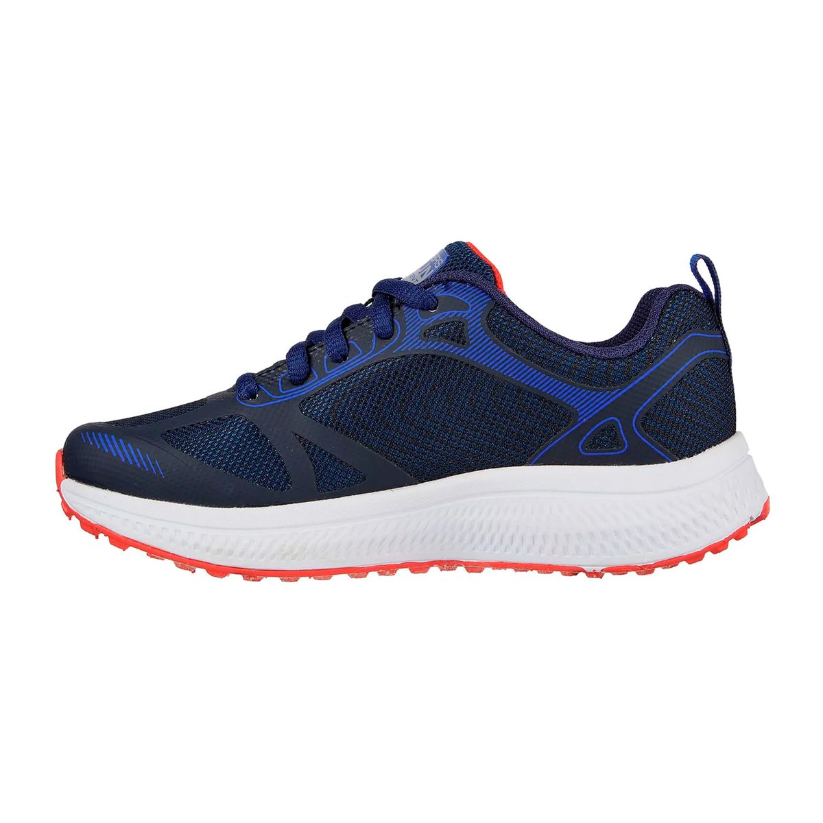 SKECHERS - TENIS SKECHERS AZUL PARA ÑIÑO SK GO RUN CONSISTENT VURLOX NAVY RED.