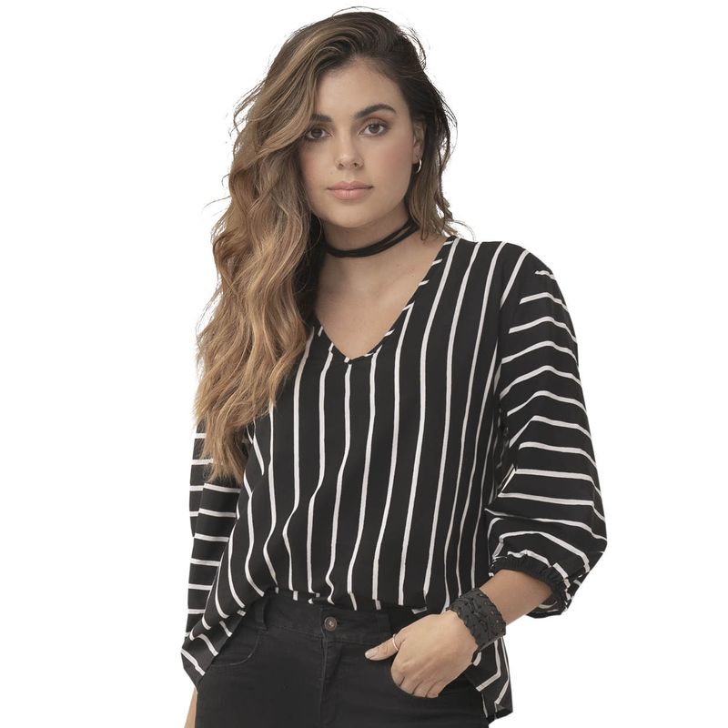 RUTTA - Blusa Mujer Negro Rutta 34950