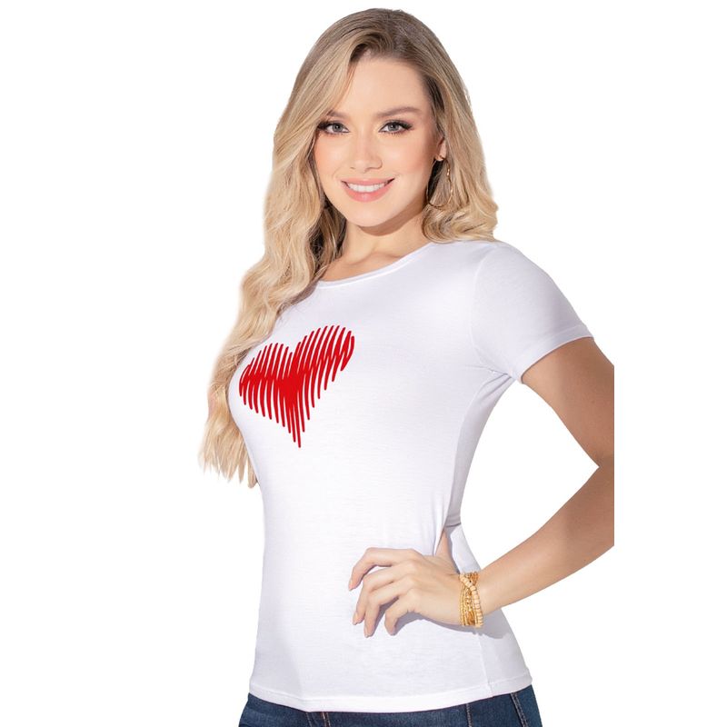 MARKETING PERSONAL - Camiseta Mujer Blanco Mp 5297