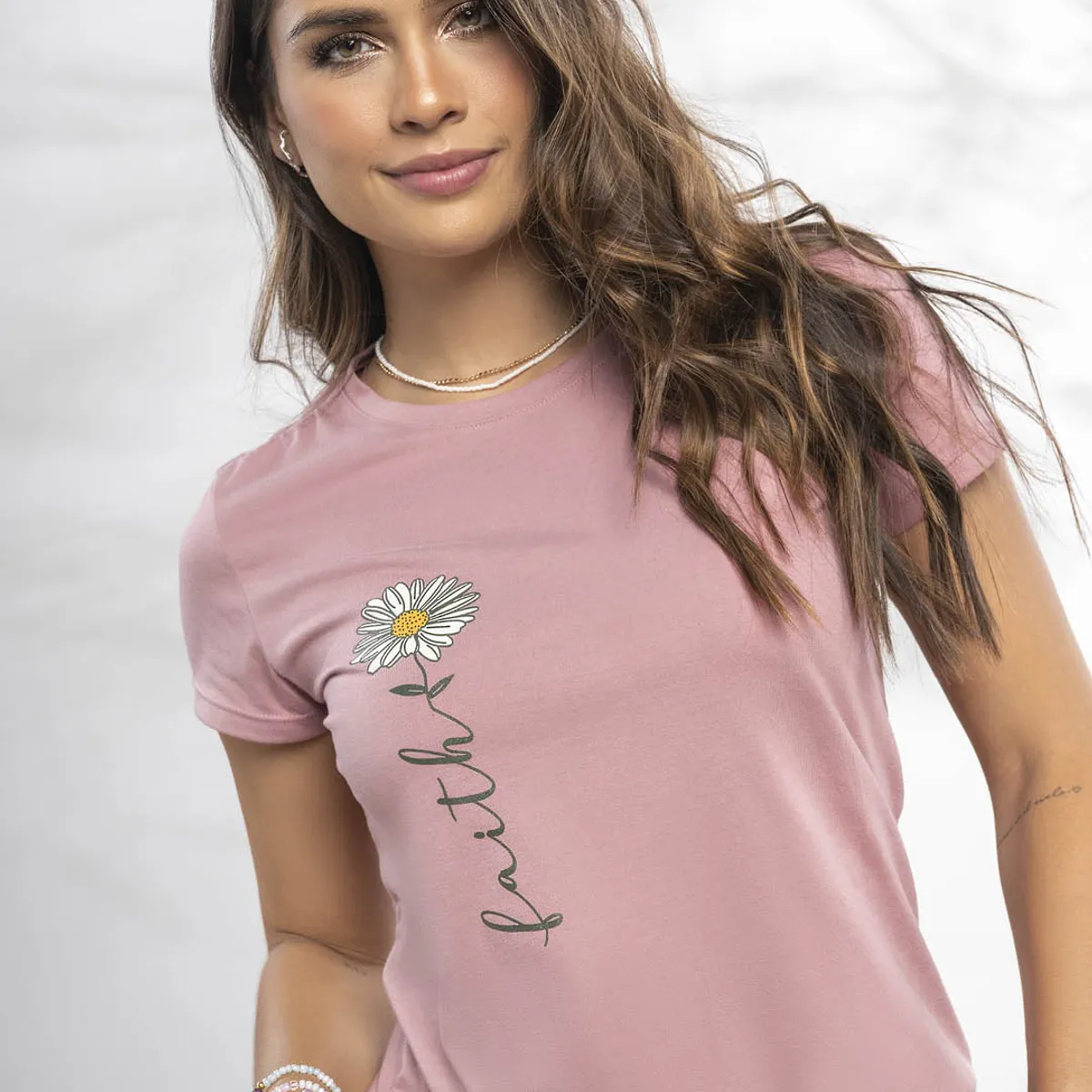 ATYPICAL - Camiseta Mujer Rosa Atypical 3705