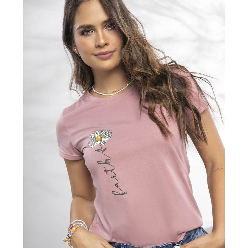 ATYPICAL - Camiseta Mujer Rosa Atypical 3705