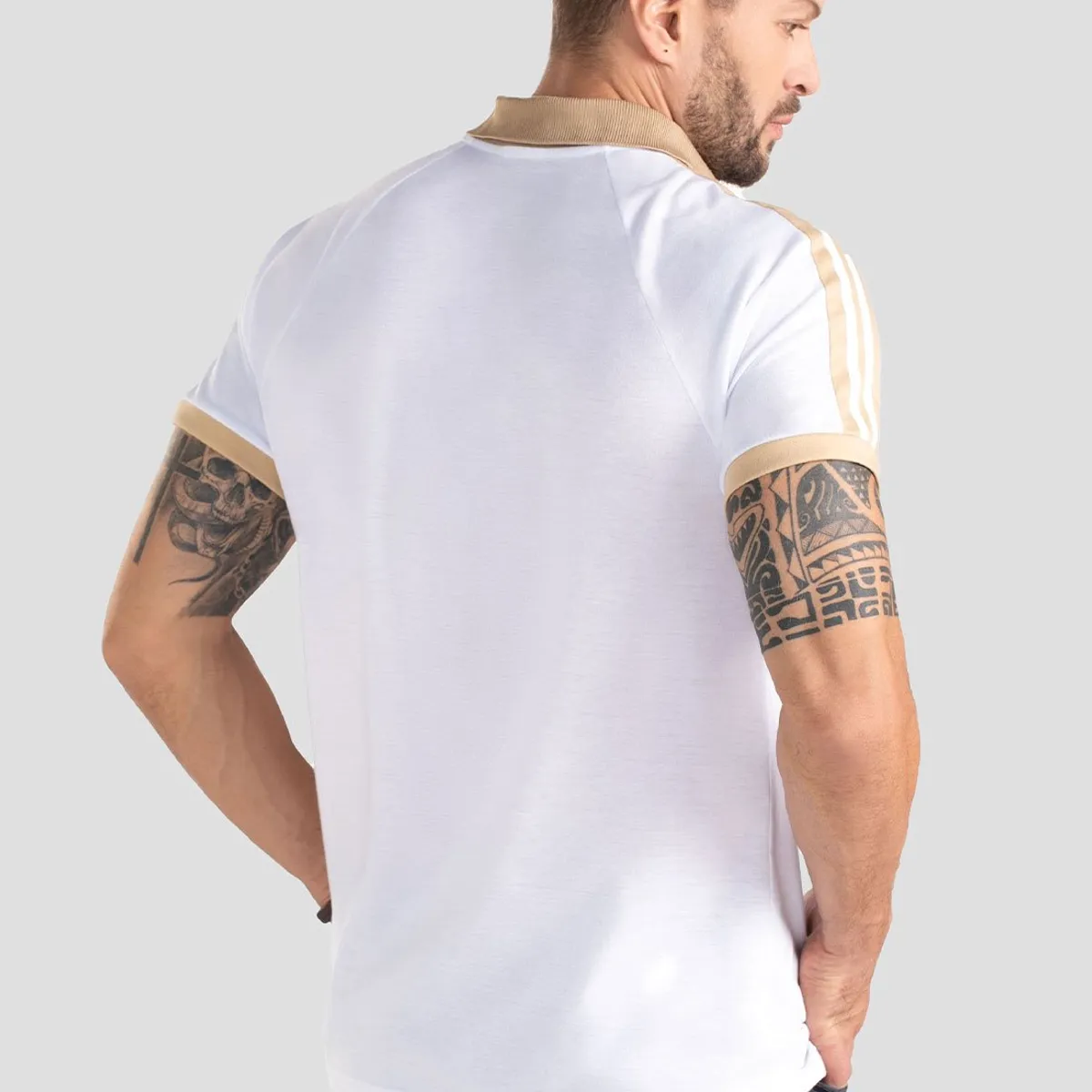MARKETING PERSONAL - Polo Hombre Blanco Mp 100121