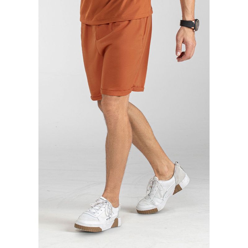 MARKETING PERSONAL - Bermuda Hombre Naranja Mp 100496