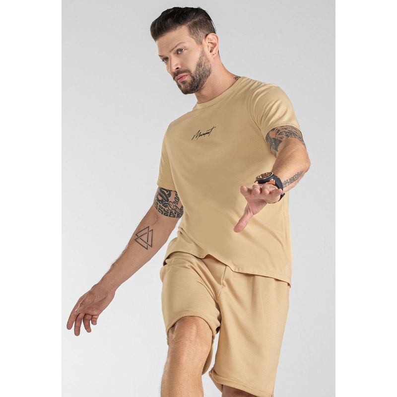 MARKETING PERSONAL - Camiseta Hombre Beige Mp 100495