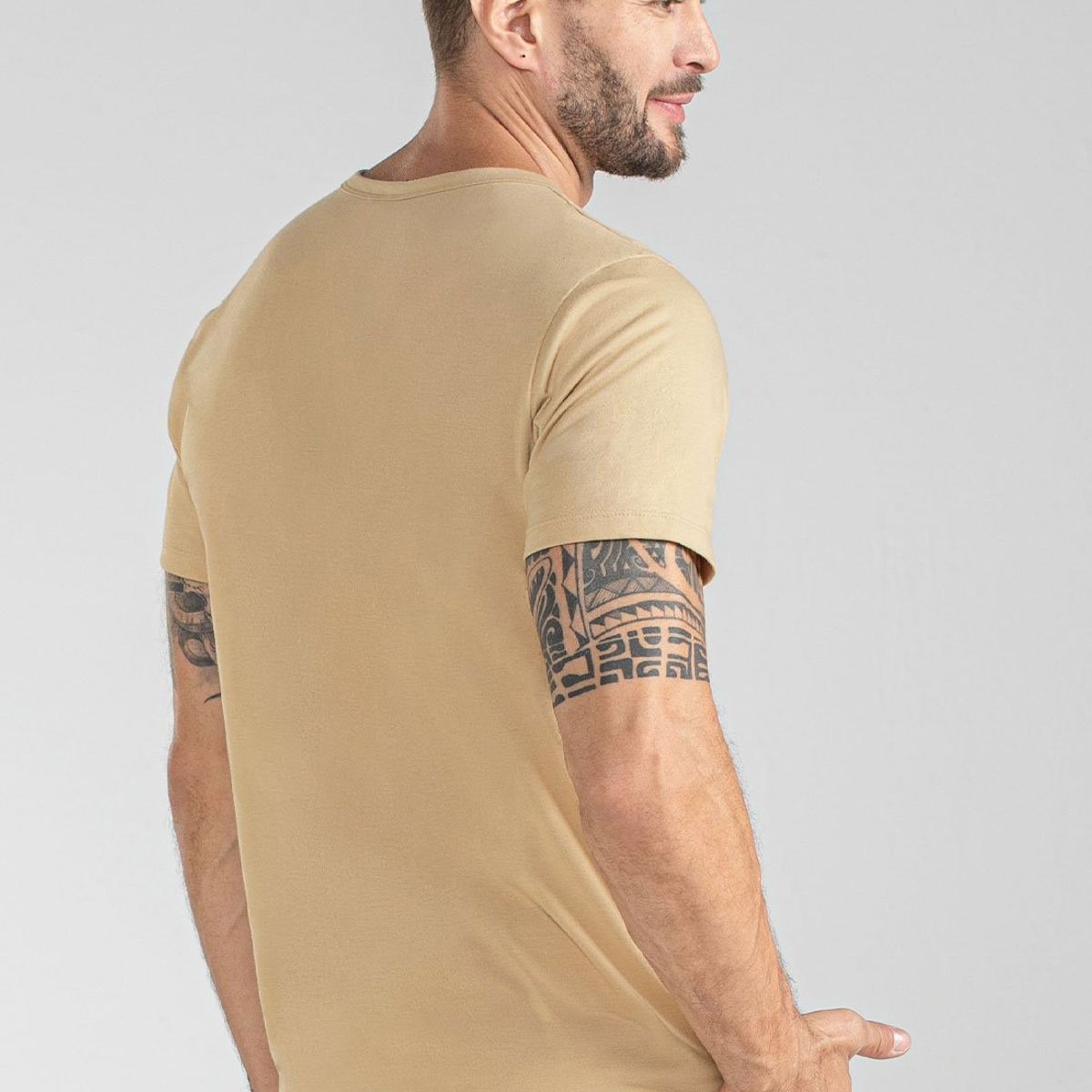 MARKETING PERSONAL - Camiseta Hombre Beige Mp 100495