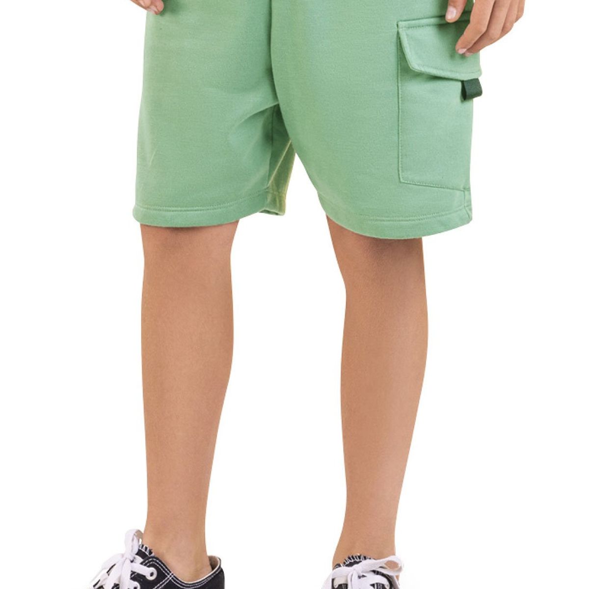 MARKETING PERSONAL - Bermuda Infantil Masculino Verde Mp 6460
