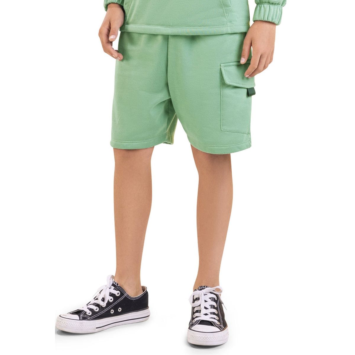 MARKETING PERSONAL - Bermuda Infantil Masculino Verde Mp 6460