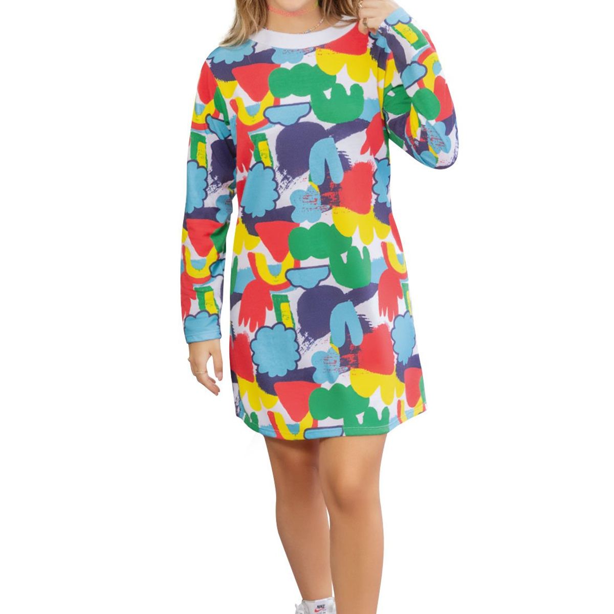 ATYPICAL - Vestido Corto Mujer Multicolor Atypical 5905