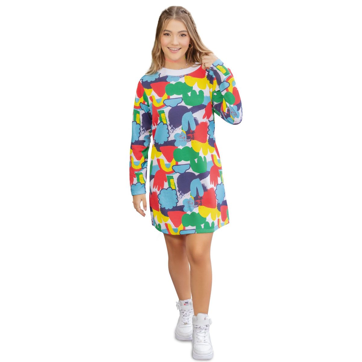 ATYPICAL - Vestido Corto Mujer Multicolor Atypical 5905