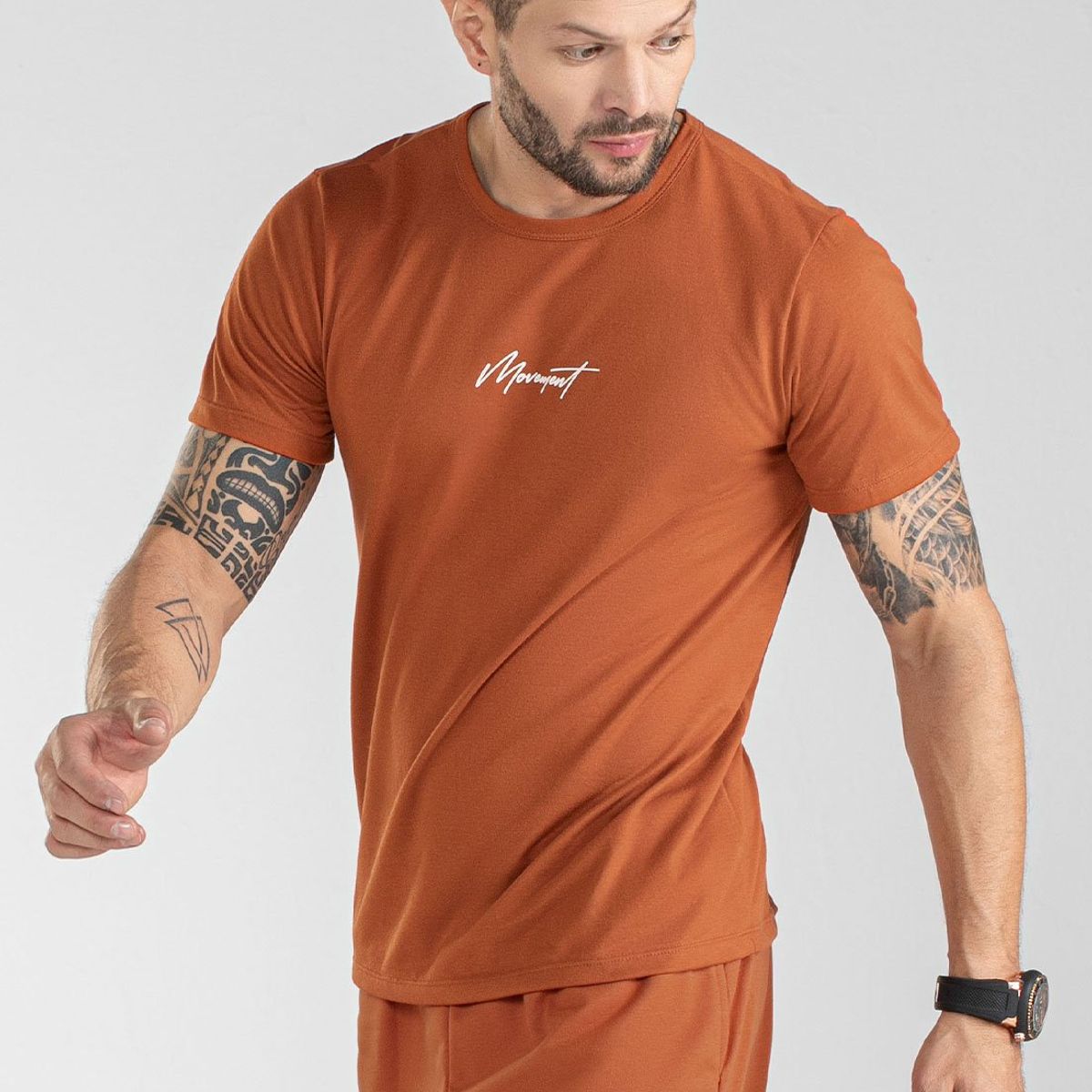 MARKETING PERSONAL - Camiseta Hombre Naranja Mp 100495