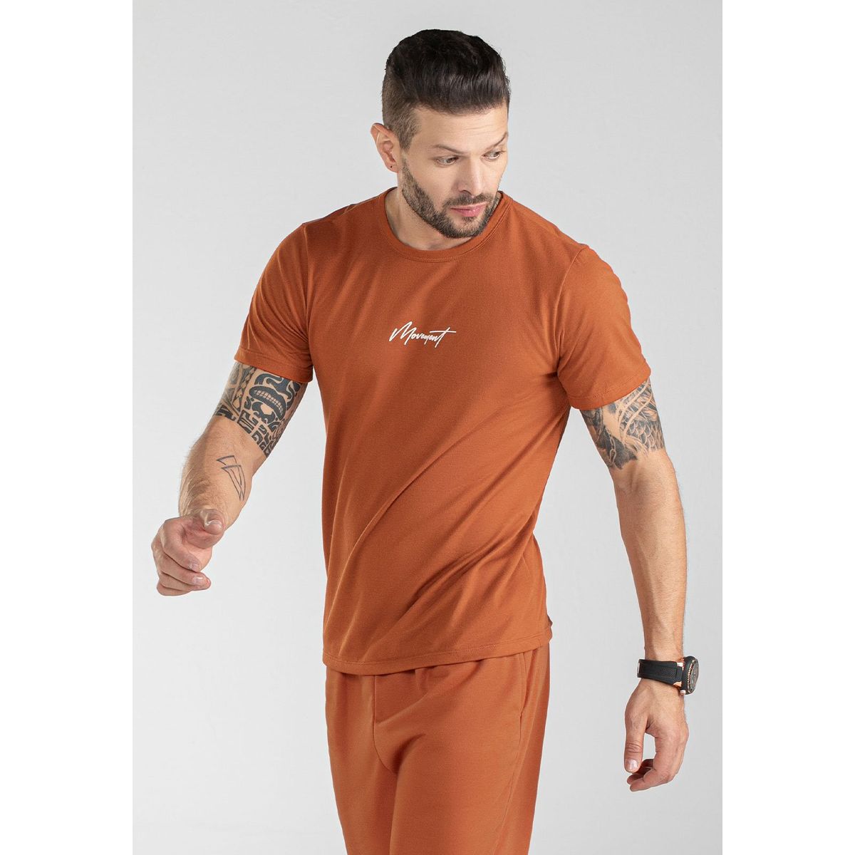MARKETING PERSONAL - Camiseta Hombre Naranja Mp 100495