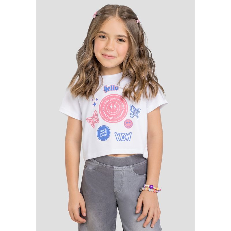 MARKETING PERSONAL - Camiseta Paq X2 Infantil Femenino Multicolor Mp 5263