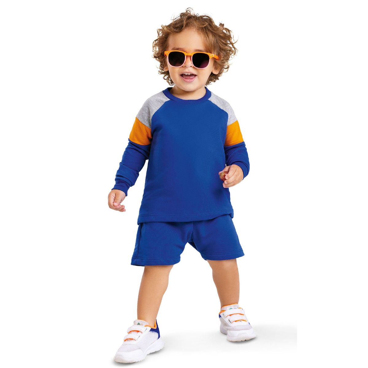 MARKETING PERSONAL - Conjunto Infantil Masculino Azul Mp 5861