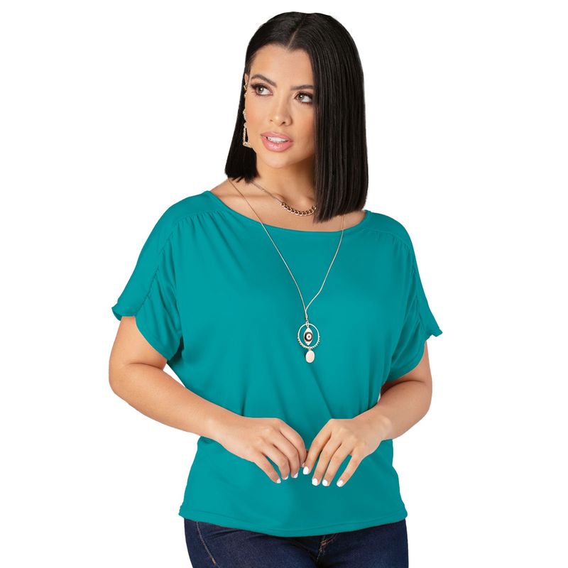 MARKETING PERSONAL - Camiseta Mujer Verde Mp 5945