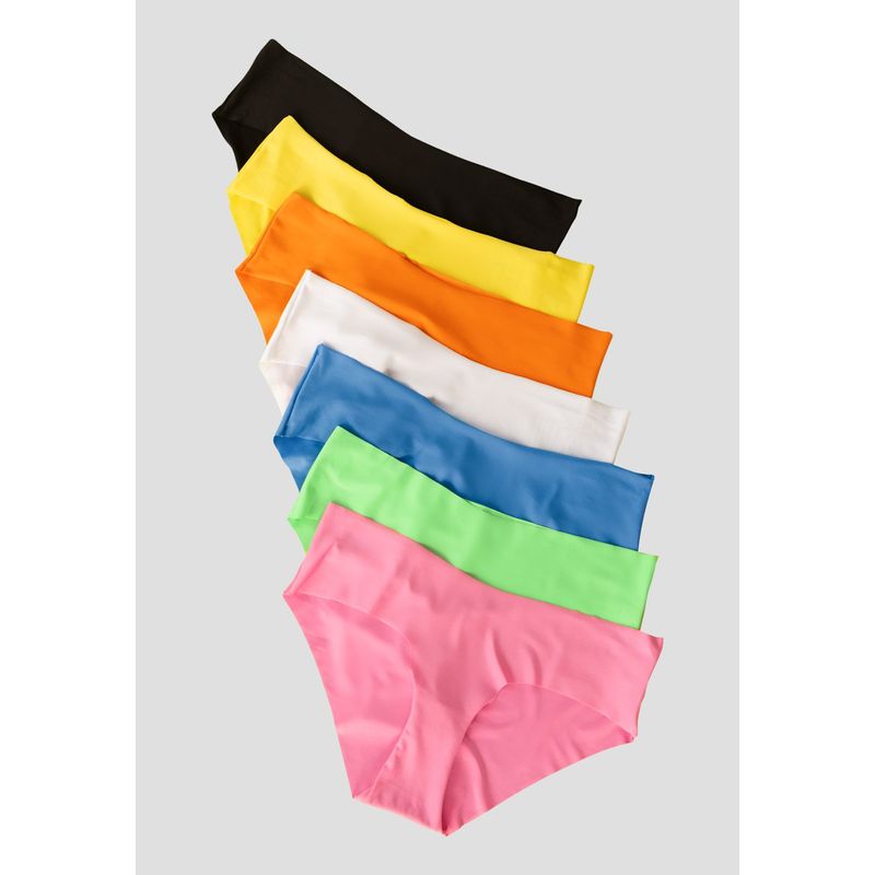 FORMAS INTIMAS - Cachetero Paq X7 Mujer Multicolor FI 100972