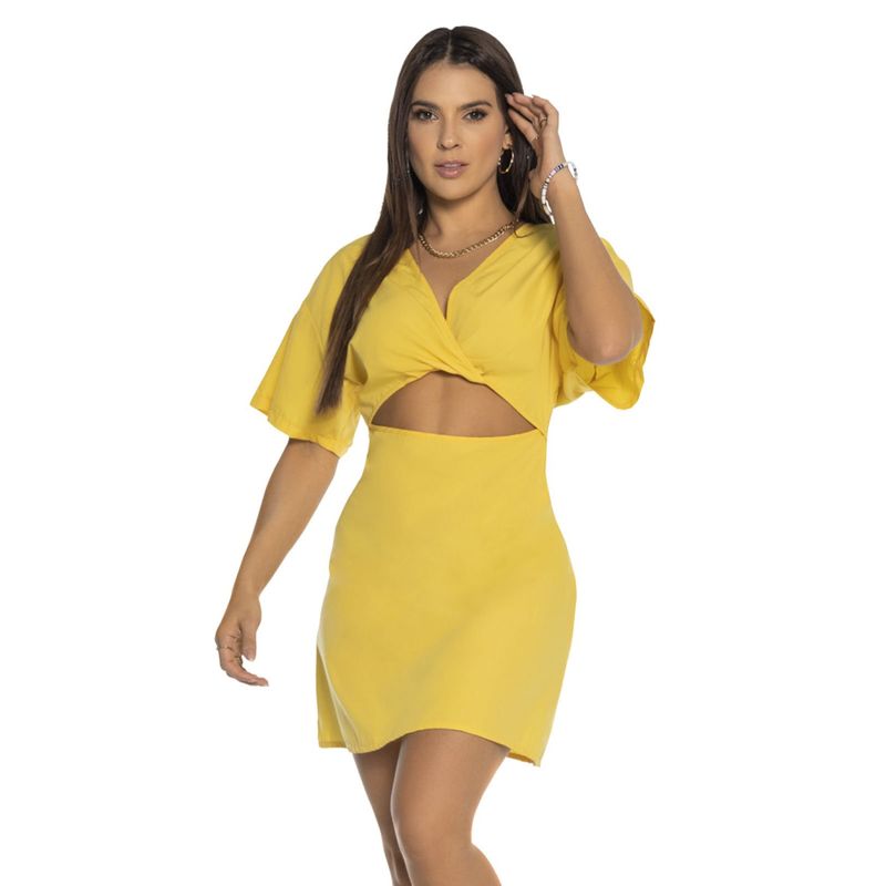 ATYPICAL - Vestido Mujer Amarillo Atypical 6421