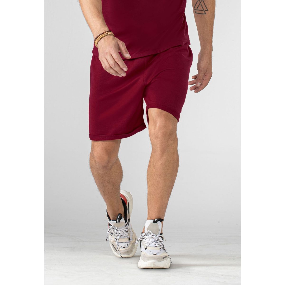 MARKETING PERSONAL - Bermuda Hombre Rojo Mp 100496