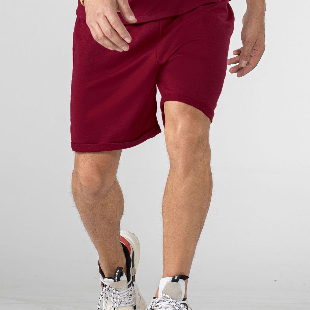 MARKETING PERSONAL - Bermuda Hombre Rojo Mp 100496