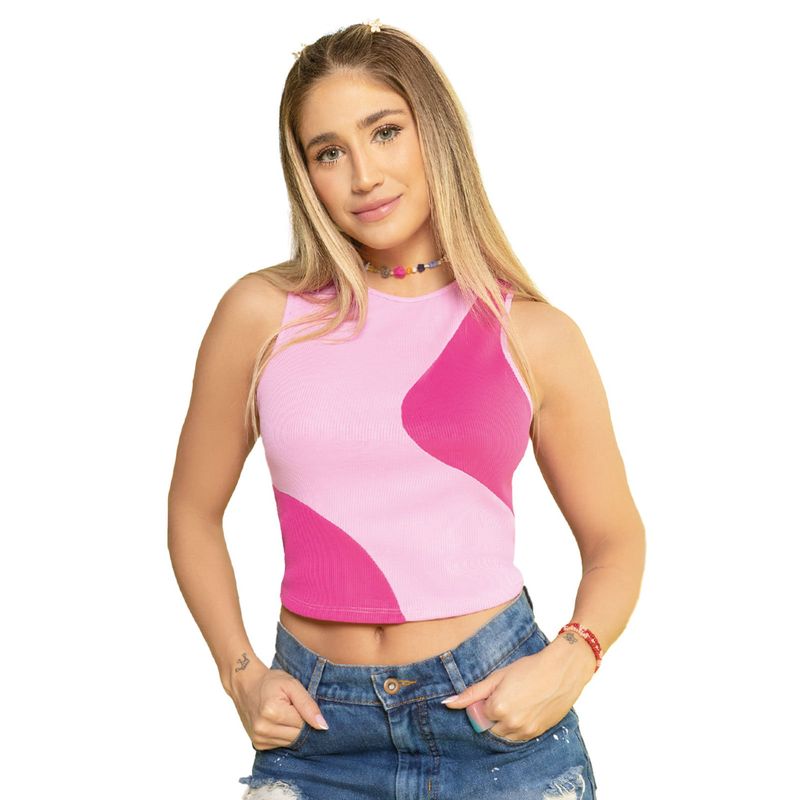 ATYPICAL - Camiseta Mujer Rosa Atypical 6653