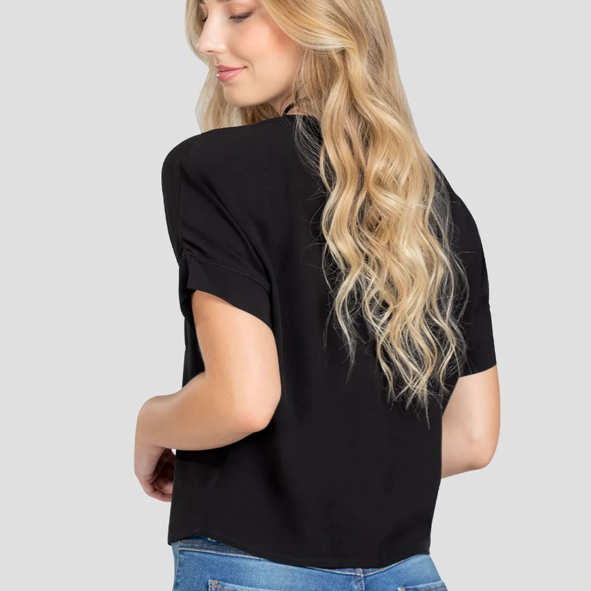 RUTTA - Blusa Mujer Negro Rutta 103590