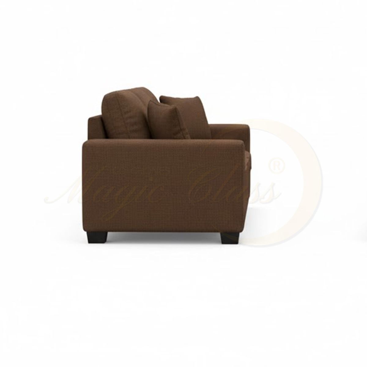 MAGIC CLASS - SOFÁ MODERNO ANKARA ECOCUERO CAFÉ