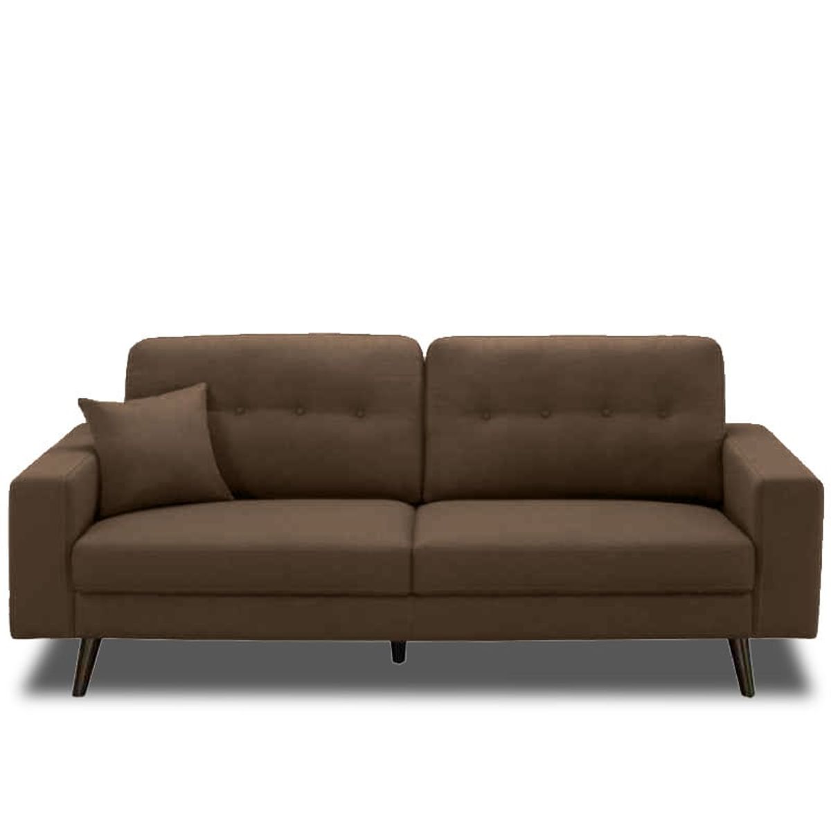 MAGIC CLASS - SOFÁ MODERNO CAIRO MICROFIBRA CAFÉ