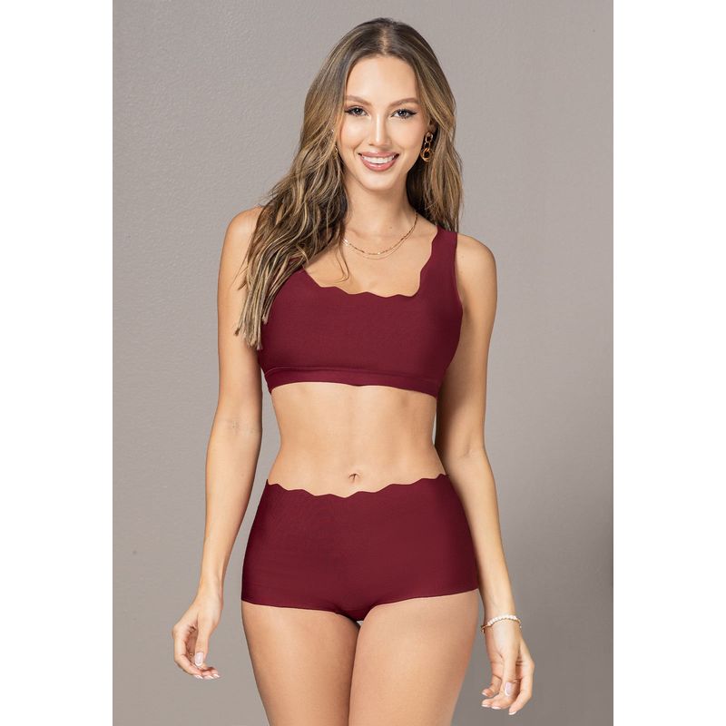 FORMAS INTIMAS - Conjunto Mujer Rojo FI 3601