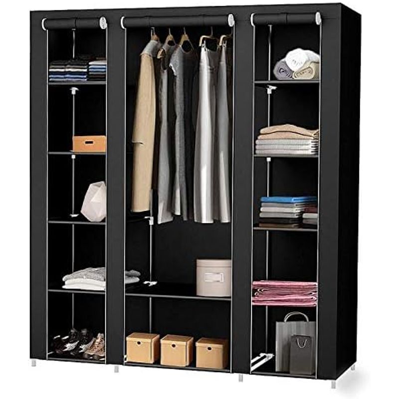 GENERICO - Closet 3 Columnas Desarmable Con Forro