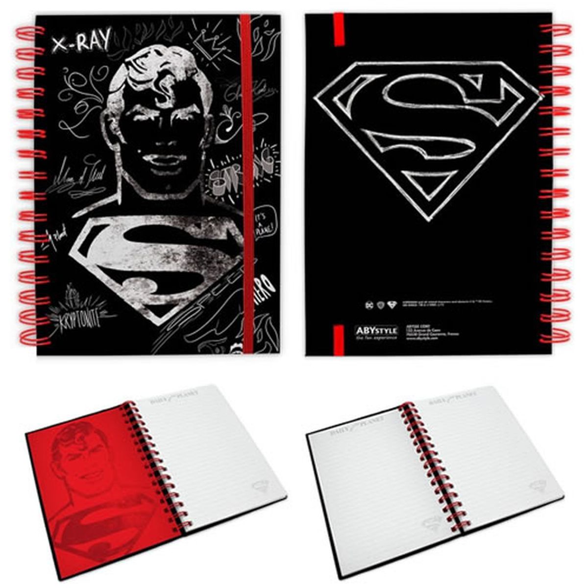 ABYSS PRODUCTS - LIBRETA DE DC COMICS NOTEBOOK GRAPHIC SUPERMAN