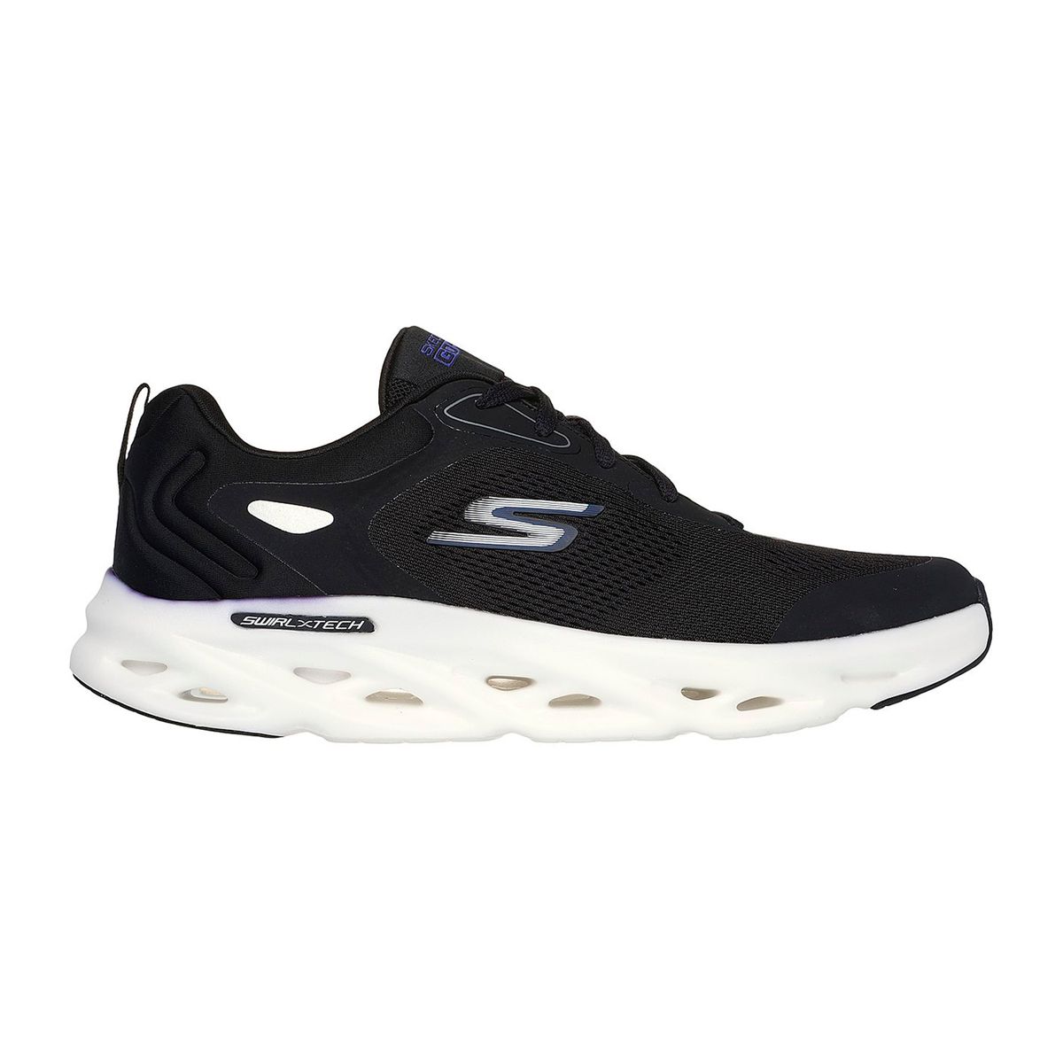SKECHERS - TENIS SKECHERS NEGRO PARA HOMBRE SK GO RUN SWIRL TECH SPEED BLACK