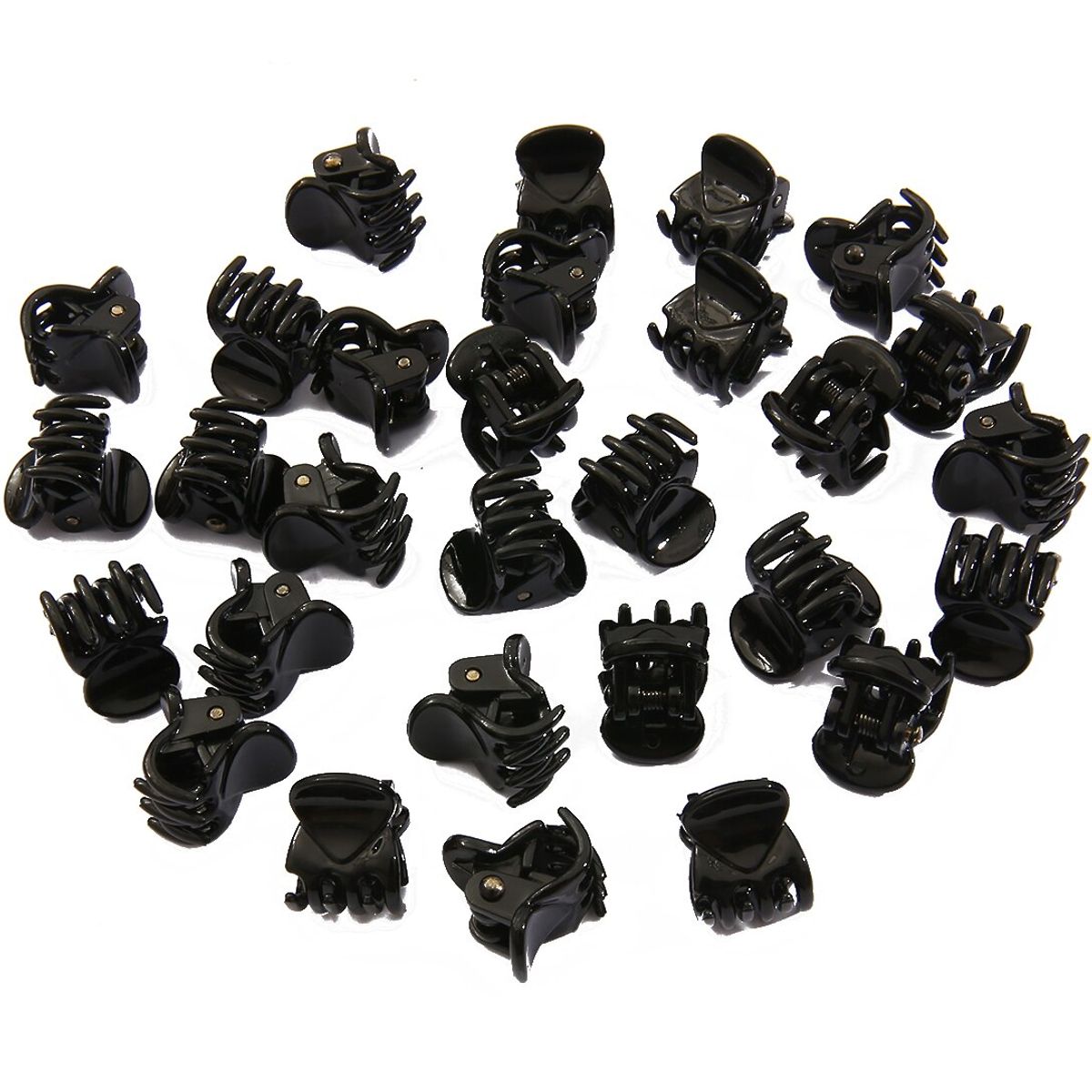 GENERICO - Ganchos X 30 Unid Mini Caimán Piojitos Pinzas Cabello Niñas