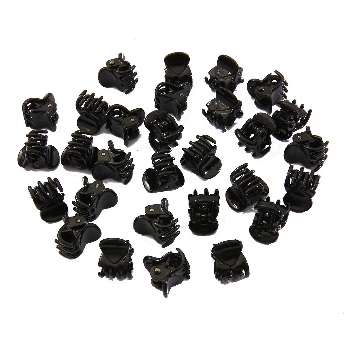 GENERICO - Ganchos X 30 Unid Mini Caimán Piojitos Pinzas Cabello Niñas