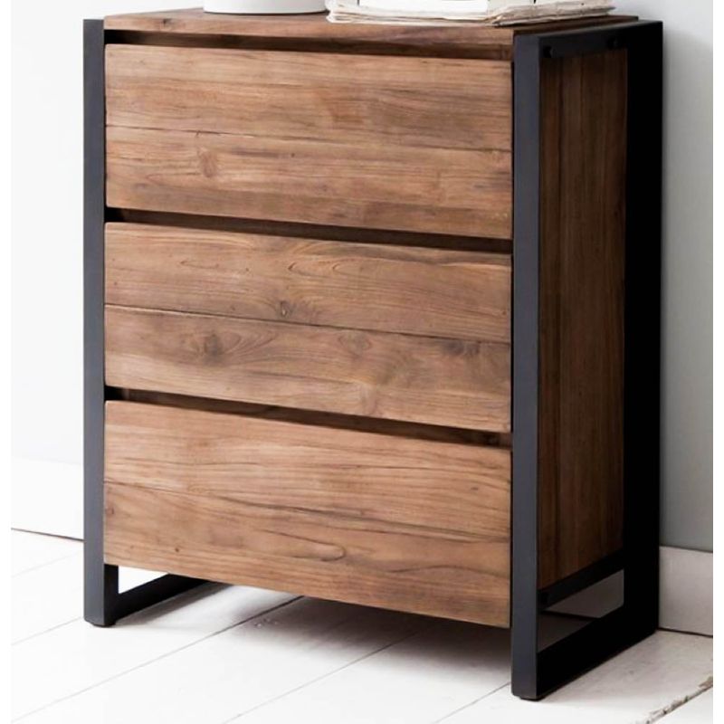 22 GRADOS DECORACION - Consola Recibidor Olec en Roble natural y Metal 22Grados Decoracion