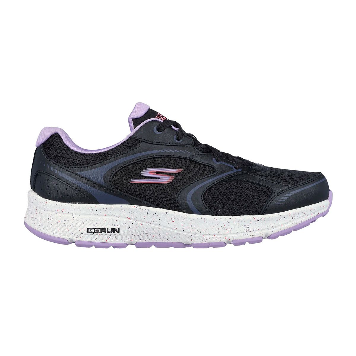 SKECHERS - TENIS SKECHERS NEGRO PARA DAMA SK GO RUN CONSISTENT VIVD HORIZON BLK