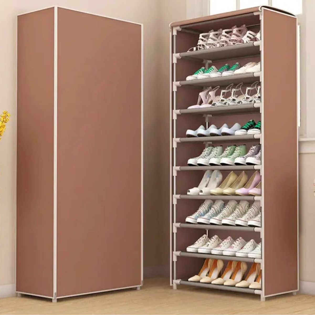 GENERICO - Zapatera Closet Organizador De Zapatos 9 Niveles 27 Zapatos