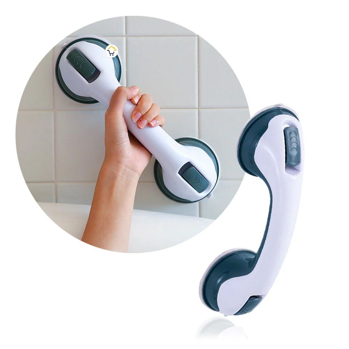 GENERICO - Barra Seguridad Antideslizante Agarradera Baño Manija