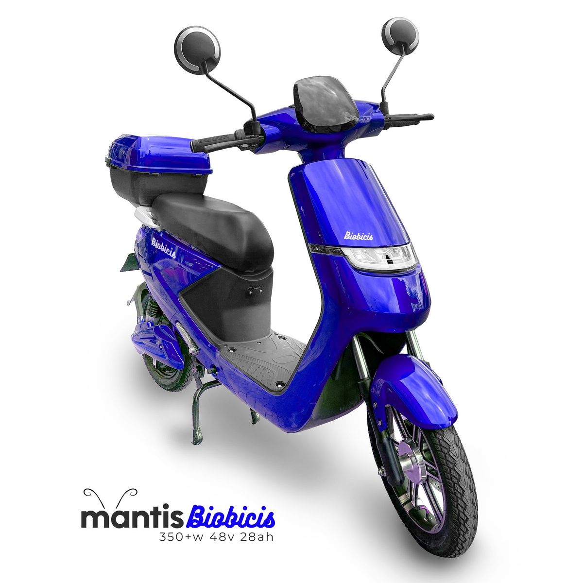 BIOBICI - Bicicleta Eléctrica MANTIS Biobicis 2025 Color Azul 350W
