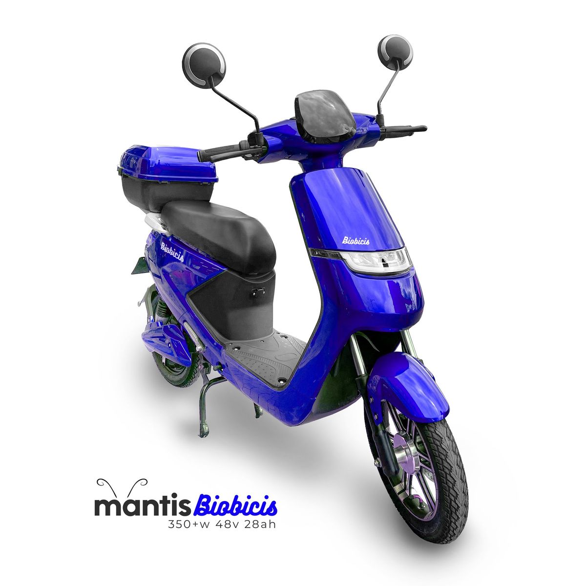 BIOBICI - Bicicleta Eléctrica MANTIS Biobicis 2025 Color Azul 350W