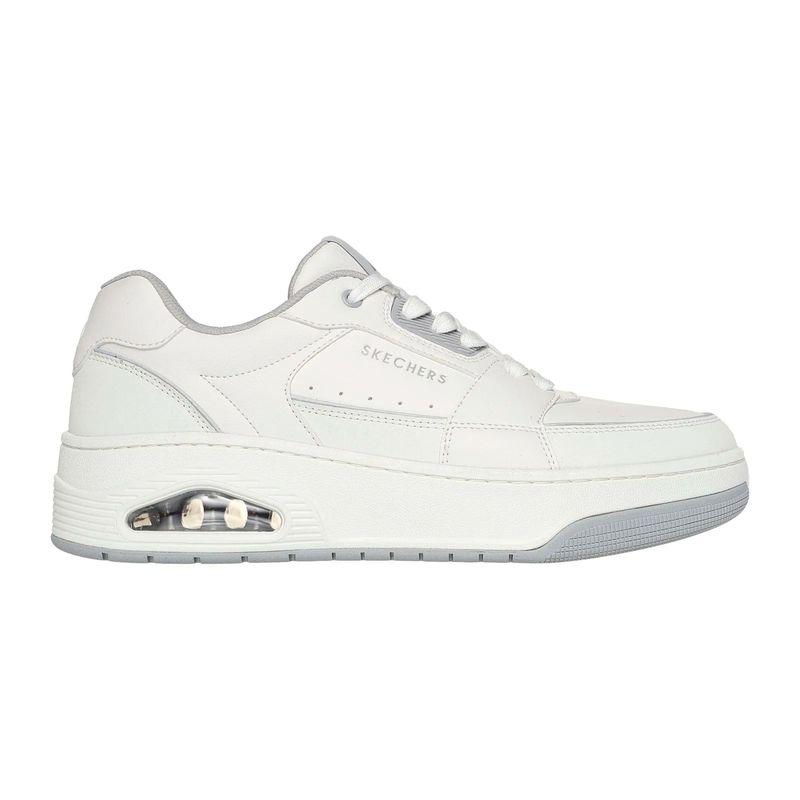 SKECHERS - TENIS SKECHERS BLANCO PARA HOMBRE SK UNO COURT LOW POST WHITE