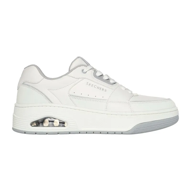 SKECHERS - TENIS SKECHERS BLANCO PARA HOMBRE SK UNO COURT LOW POST WHITE