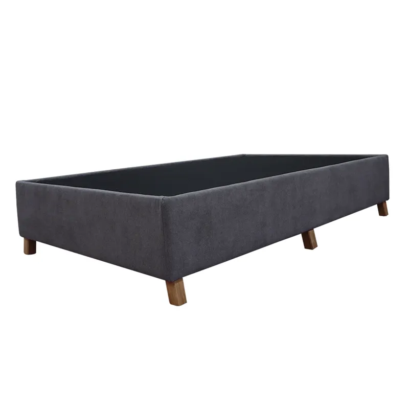 GENERICO - Basecama Graf Semidoble120x190 Gris Oscuro
