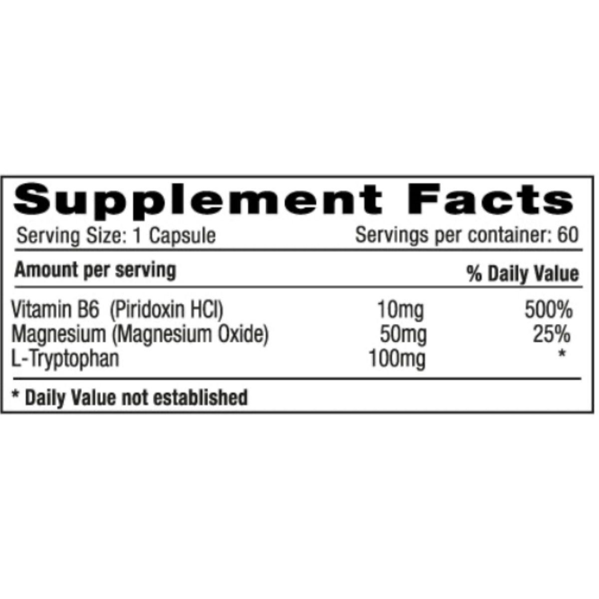 MILLENIUM NATURAL SYSTEM - Tripto Essen (5 HTP) X 60 CAP - Natural System