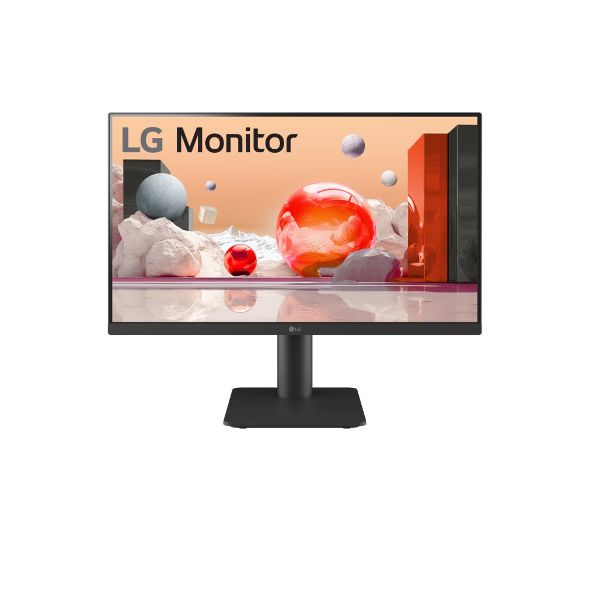 LG - Monitor LG 24 Pulgadas  FULL HD 100Hz Ajustable altura parlantes