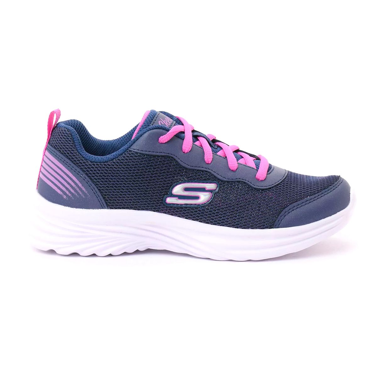SKECHERS - TENIS SKECHERS MORADO PARA NIÑA SK DREAMY DANCER SUPER SWIFTY NAVY.