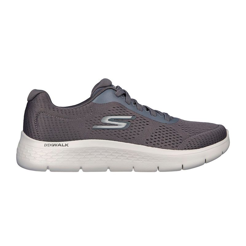 SKECHERS - TENIS SKECHERS GRIS PARA HOMBRE SK GO WALK FLEX REMARK GRAY CHARCOAL